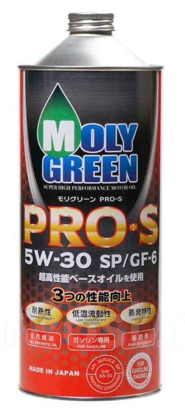 Масло моторное MOLYGREEN Pro S 5W30 SP/CF-6A  (1л)