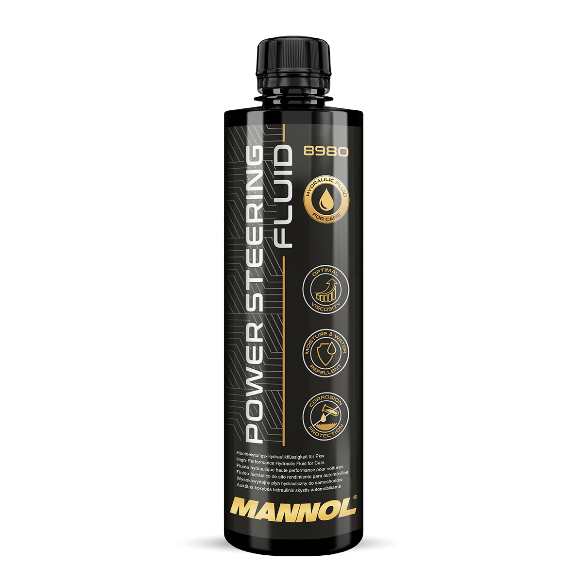 Гидравлическая жидкость для ГУР PSF Power Steering Fluid (0,45л.) MANNOL 8980