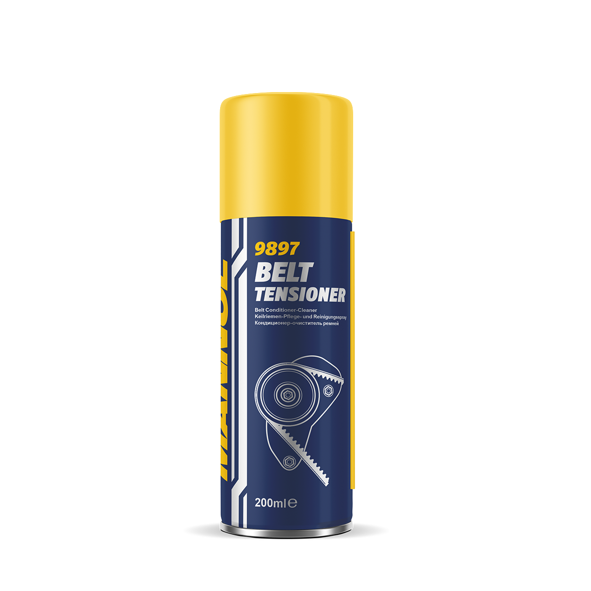 Кондиционер-очиститель ремней Belt Tensioner (200ml) MANNOL 9897