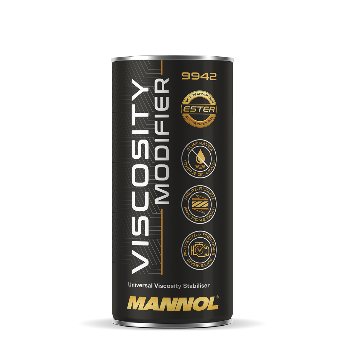 Присадка для моторного масла / Viscosity modifier (350ml) metal MANNOL 9942