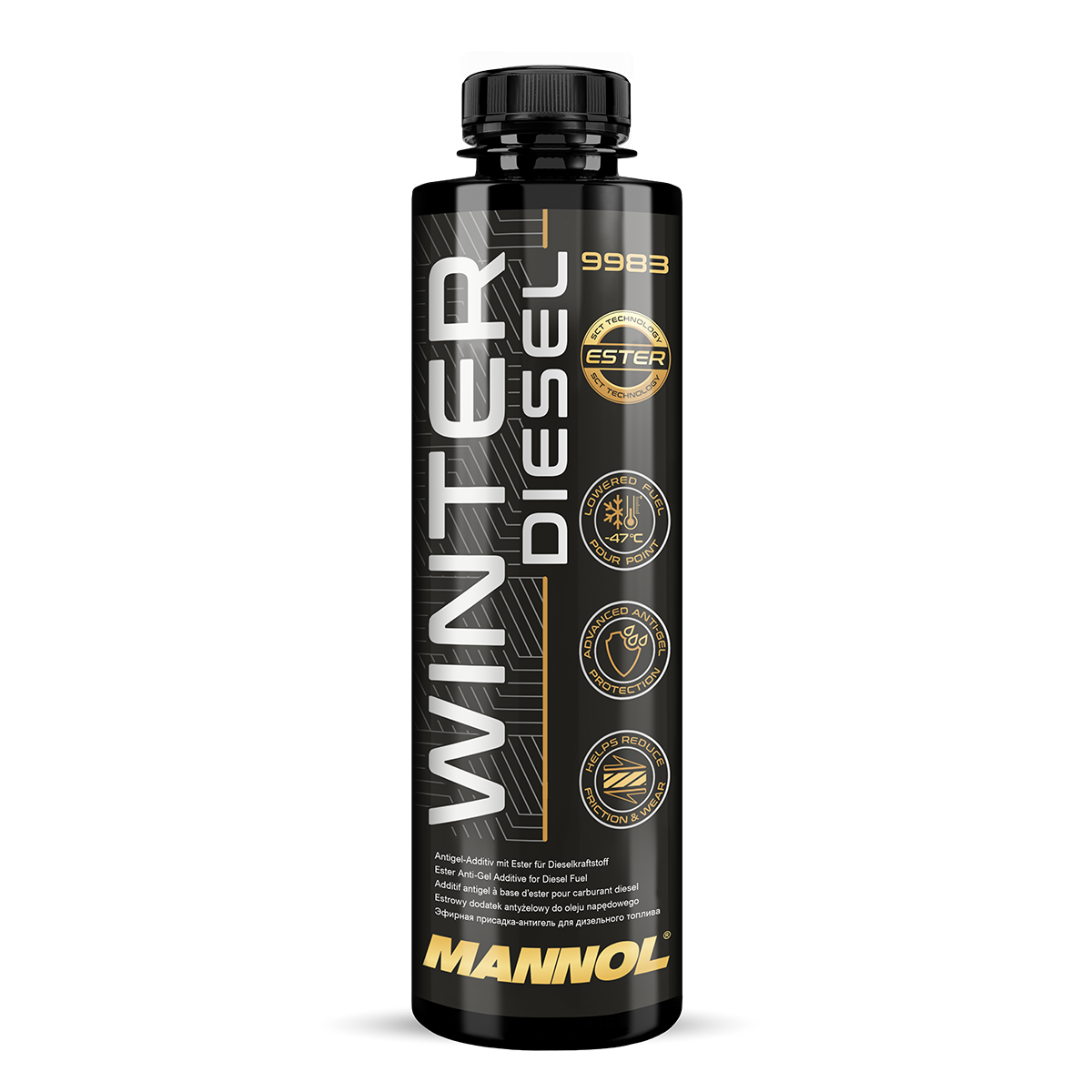 Зимний антигель для дизельного топлива Winter Diesel (950ml) MANNOL 9983