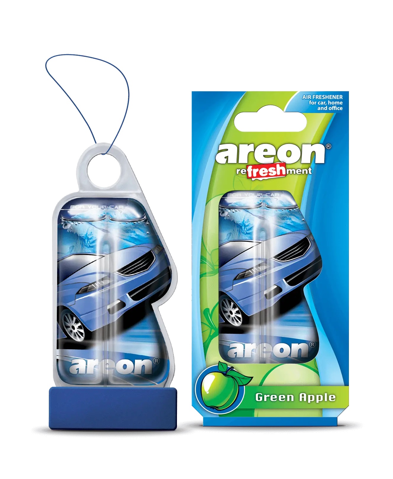 Ароматизатор Refreshment Liquid Green Apple, AREON