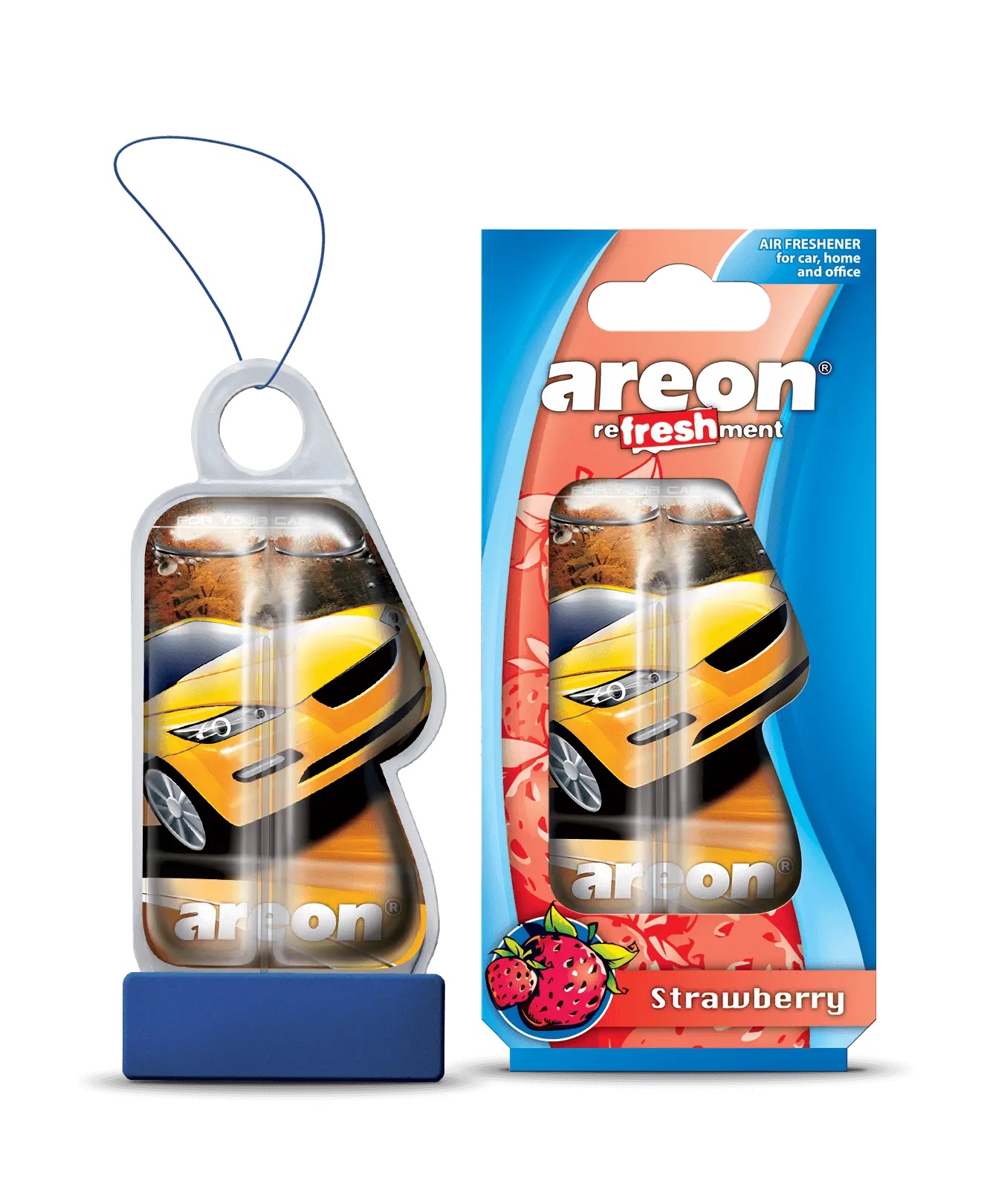 Ароматизатор Refreshment Liquid Strawberry, AREON