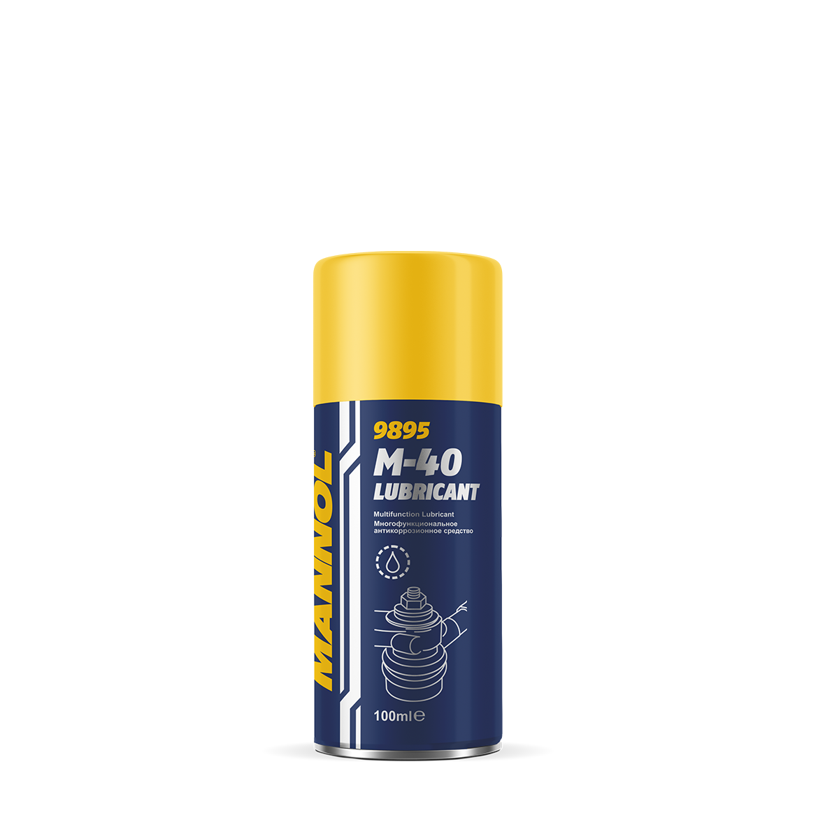 Многофункциональное антикоррозионное ср-во M-40 Lubricant (100ml) MANNOL 9895