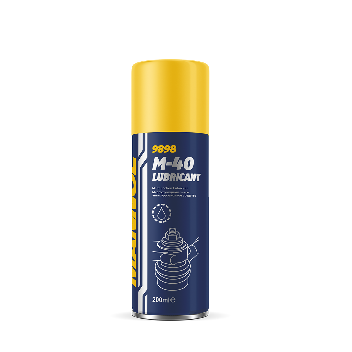 Многофункциональное антикоррозионное ср-во M-40 Lubricant (200ml) MANNOL 9898