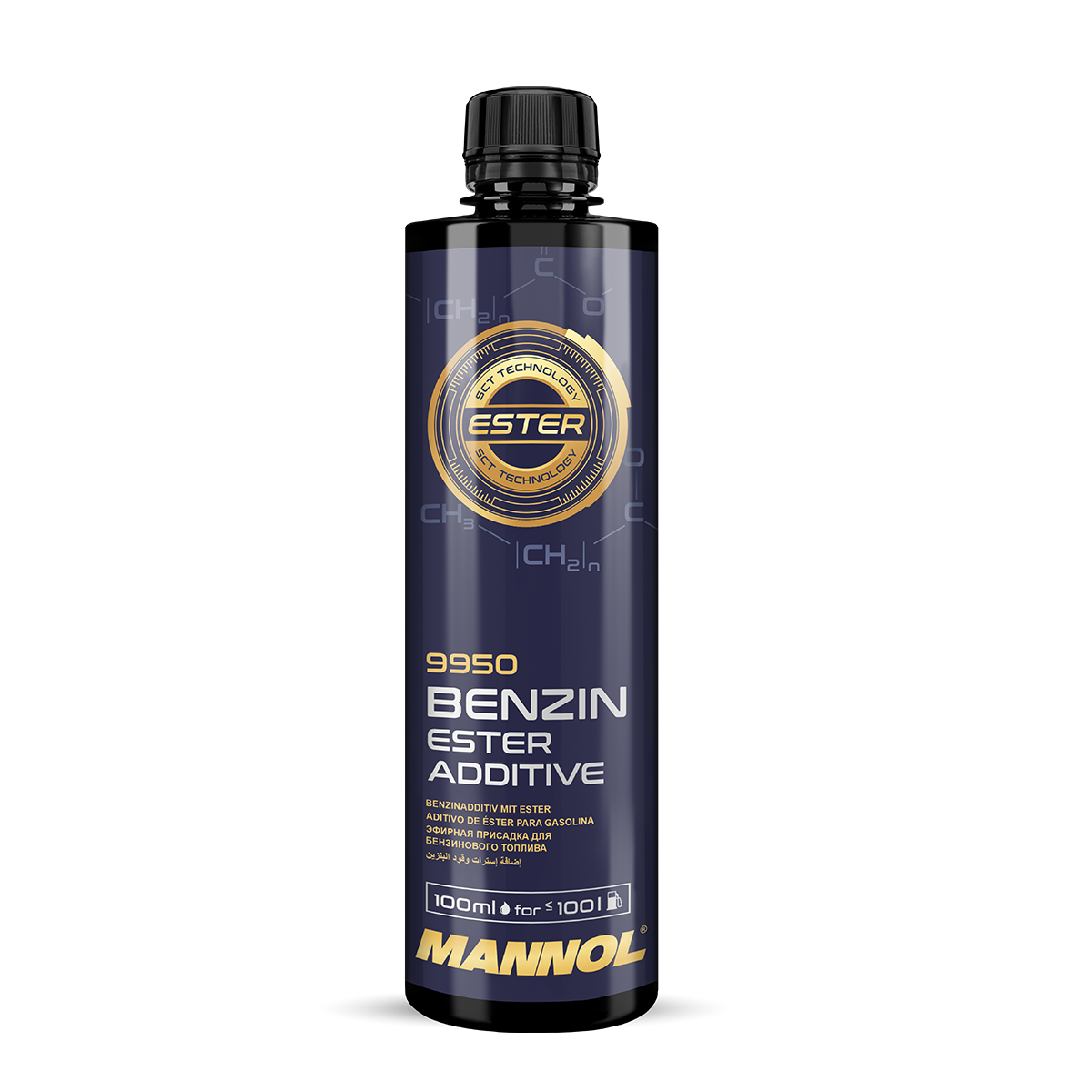 Присадка эфирная (Суперкомплекс) для бензиного топлива Benzin Ester Additive (450ml) MANNOL 9950