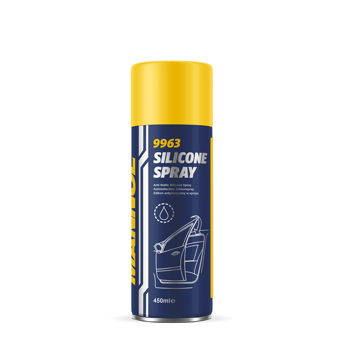 Силиконовая смазка Silicone Spray (450ml) MANNOL 9963