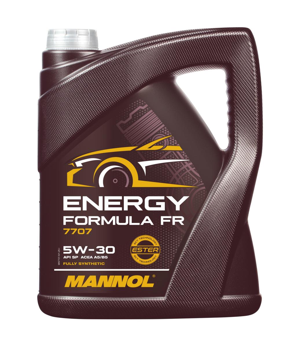 7707-005 масло мот.синт. Energy Formula FR 5W/30 (5л.) MANNOL; API SN,ACEA A5/B5