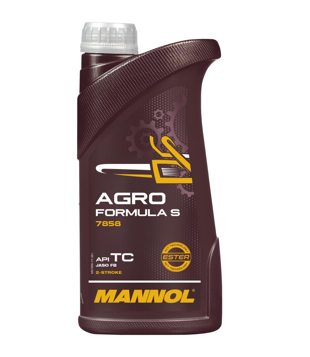 7858-001 масло мот.синт. Agro Formula S  (1л.) MANNOL; API TC/JASO FD