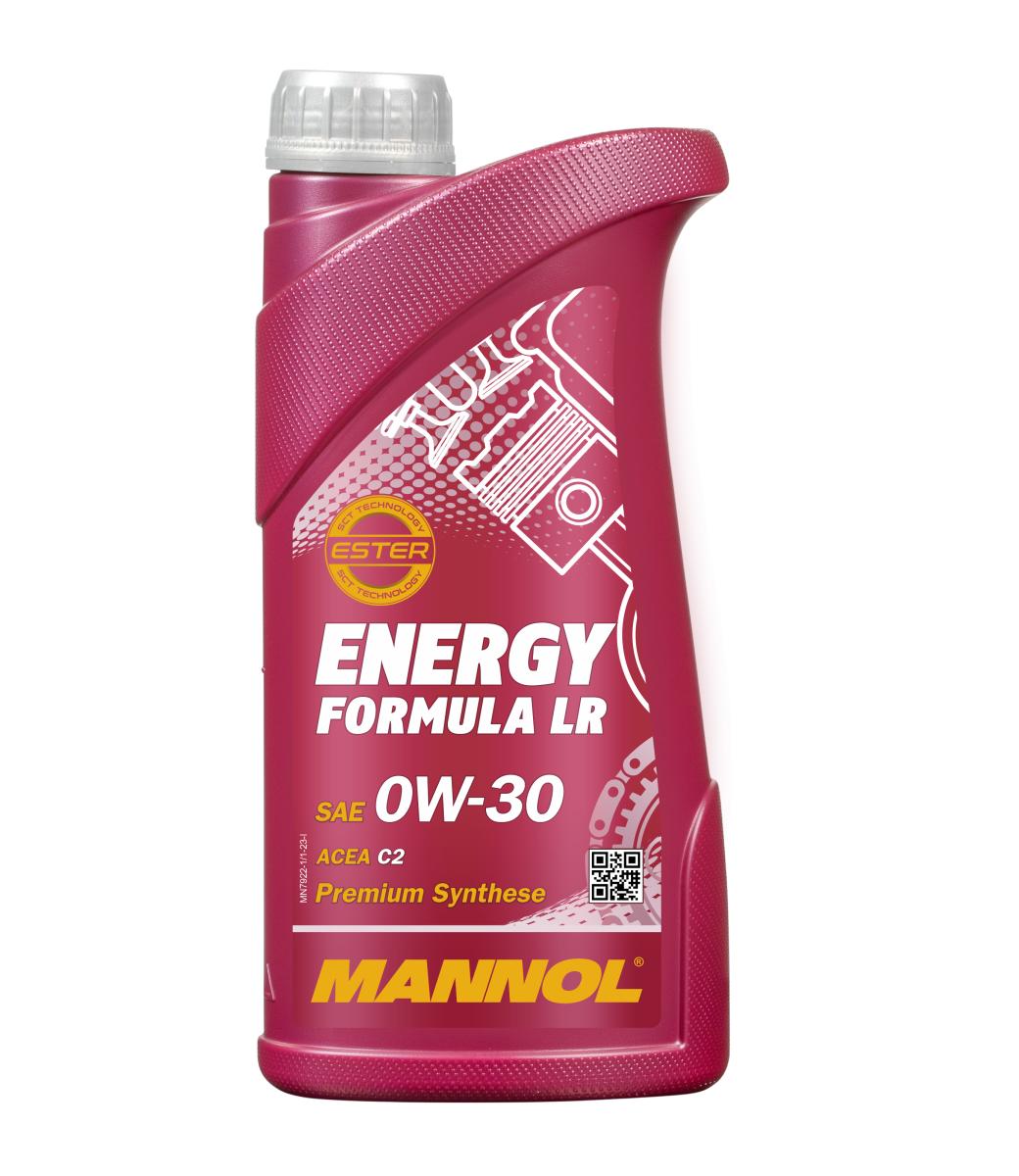 7922-001 масло мот.синт. Energy Formula LR 0W/30 (1л.) MANNOL; ACEA C2