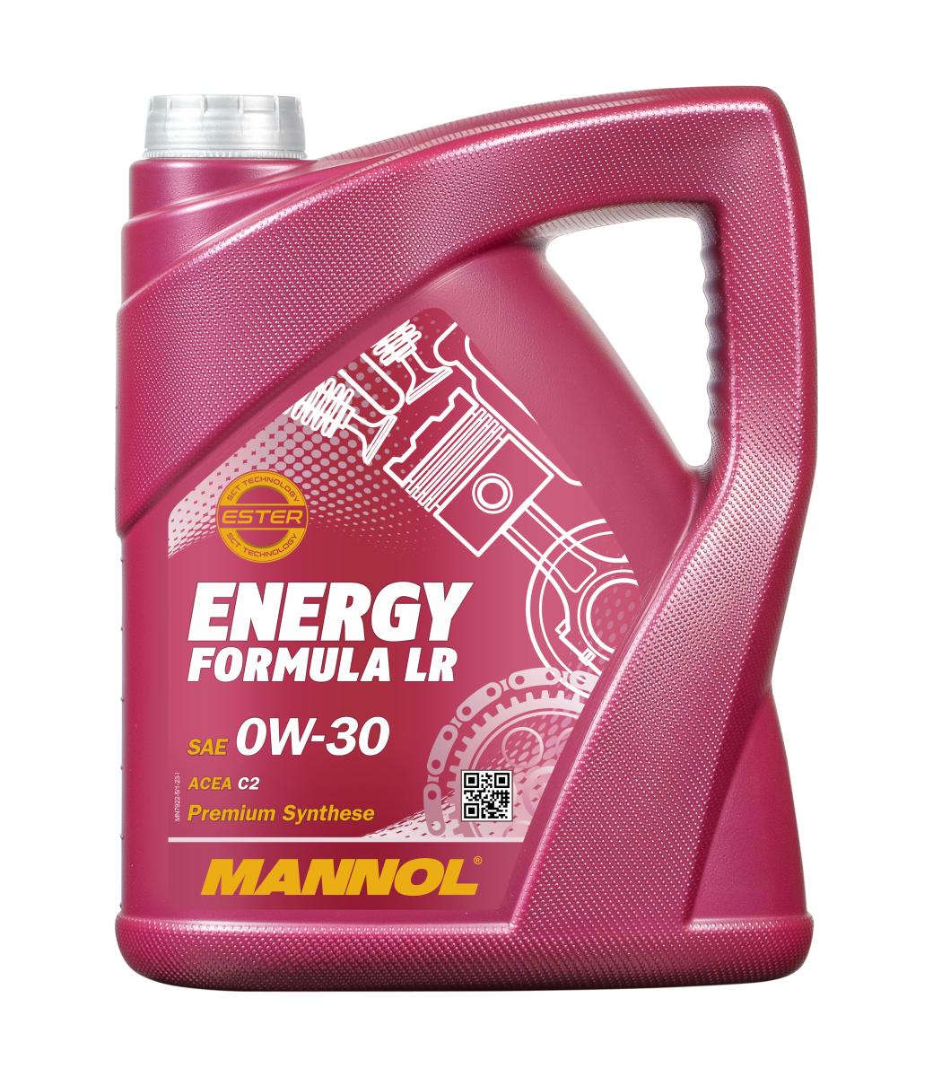 7922-005 масло мот.синт. Energy Formula LR 0W/30 (5л.) MANNOL; ACEA C2