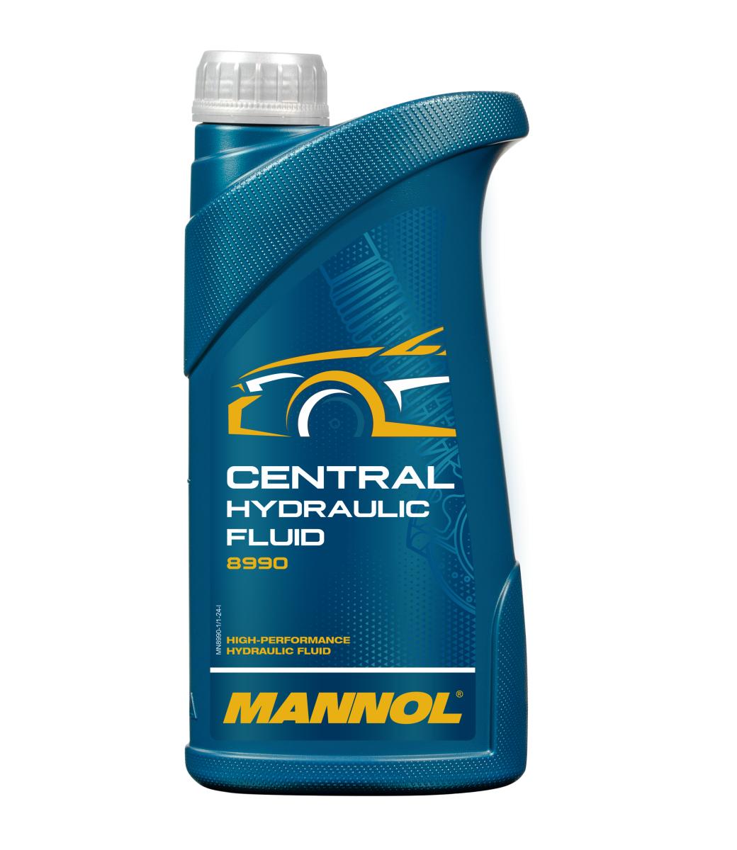 Гидравлическая жидкость для ГУР CHF Central Hydraulic Fluid (1л.) MANNOL 8990