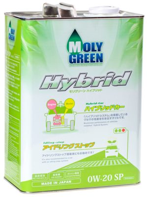 Масло моторное MOLYGREEN Hybrid SP 0W-20  (4л)