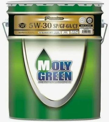 Масло моторное MOLYGREEN Premium 5W-30 SP/GF-6A/CF  (20л)