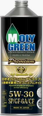 Масло моторное MOLYGREEN Premium 5W30 SP/CF-6A/CF (1л)