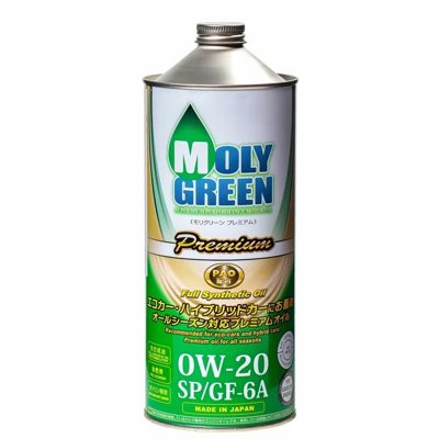 Масло моторное MOLYGREEN Premium 0W20 SP/CF-6A (1л)