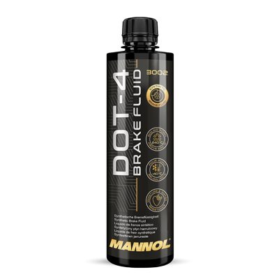 Тормозная жидкость Brake Fluid DOT-4 (455g) MANNOL 3002