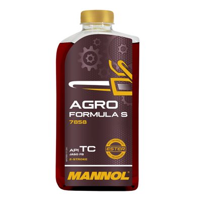 7858 масло мот.синт. Agro Formula S  (0,4л.) MANNOL; API TC/JASO FD