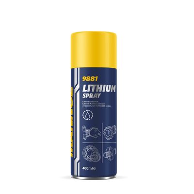 Литиевая смазка Lithium spray (400ml) MANNOL 9881