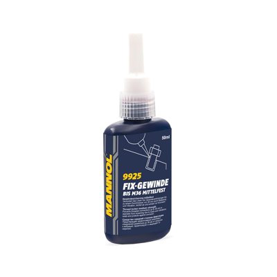 Фиксатор резьбы демонтируемый Fix-Gewinde Mittelfest (50ml) MANNOL 9925