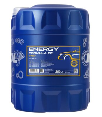 7707-020 масло мот.синт. Energy Formula FR 5W/30 (20л.) MANNOL; API SN,ACEA A5/B5