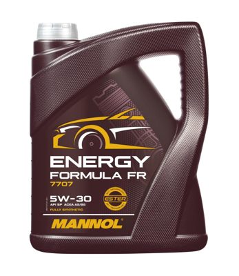 7707-005 масло мот.синт. Energy Formula FR 5W/30 (5л.) MANNOL; API SN,ACEA A5/B5