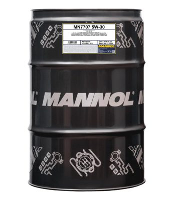 7707-060 масло мот.синт. Energy Formula FR 5W/30 (60л.) MANNOL; API SN,ACEA A5/B5