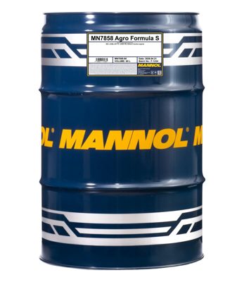 7858-060 масло мот.синт. Agro Formula S  (60л.) MANNOL; API TC/JASO FD