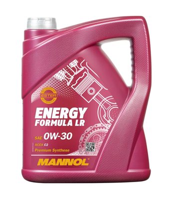 7922-005 масло мот.синт. Energy Formula LR 0W/30 (5л.) MANNOL; ACEA C2