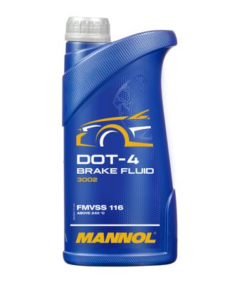 Тормозная жидкость Brake Fluid DOT-4 (910g) MANNOL 3002