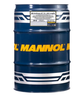 Антифриз красный AF12+ (-40°C) Longlife (60л.) MANNOL 4012