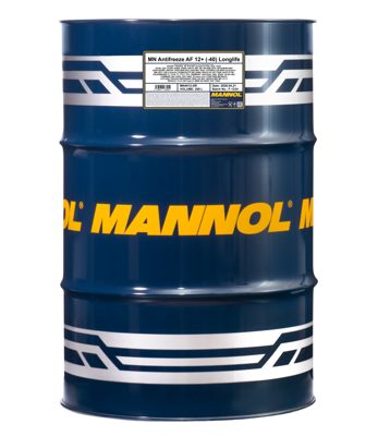 Антифриз красный AF12+ (-40°C) Longlife (208л.) MANNOL 4012