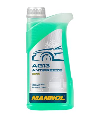Антифриз зелёный AG13 (-40°C) Hightec (1л.) MANNOL 4013