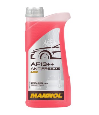 Антифриз розовый AF13++ (-40°C) (1л.) MANNOL 4015