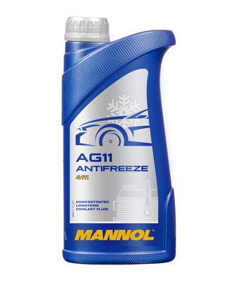 Антифриз голубой концентрат AG11 Longterm (1л.) MANNOL 4111