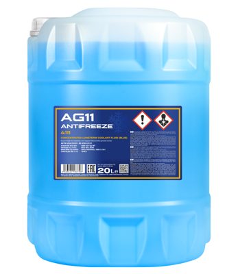 Антифриз голубой концентрат AG11 Longterm (20л.) MANNOL 4111