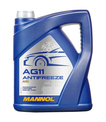Антифриз голубой концентрат AG11 Longterm (5л.) MANNOL 4111