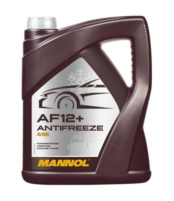 Антифриз красный концентрат AF12+ Longlife (5л.) MANNOL 4112