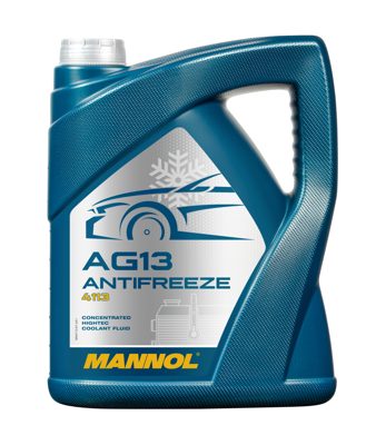 Антифриз зелёный концентрат AG13 Hightec (5л.) MANNOL 4113