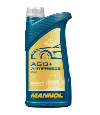 Антифриз жёлтый концентрат AG13+ Advanced (1л.) MANNOL 4114