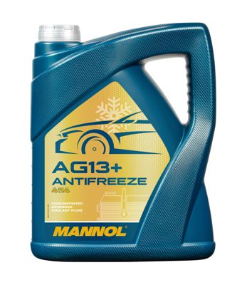 Антифриз жёлтый концентрат AG13+ Advanced (5л.) MANNOL 4114